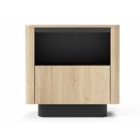 szafka nocna 63 cm TIAGO zaokrąglone boki